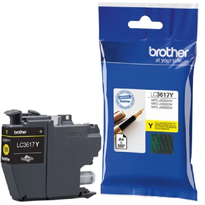 Polnjenje kartuše Brother LC-3617 YELLOW za 550 strani